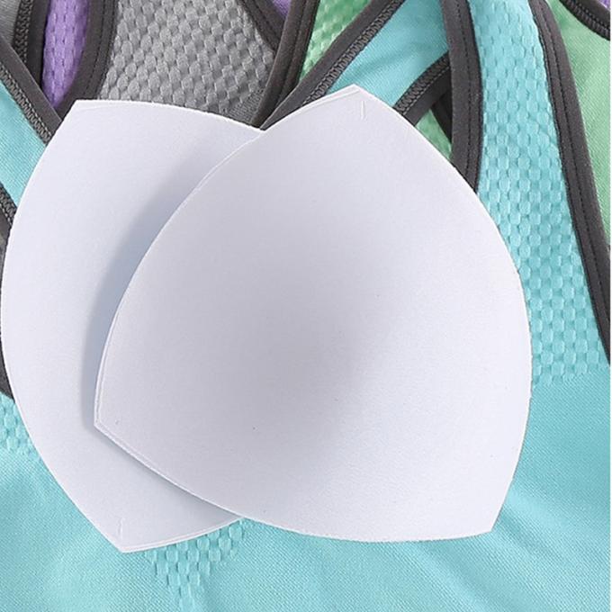Верхняя часть танка Быстр-засыхания Wicking нижнего белья идущего фитнеса женщин бюстгальтера спорт моды цвета Macaron противоударная твердая