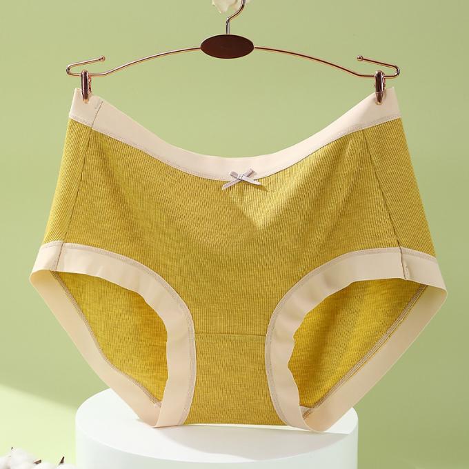 Хлопок Traceless талии оптовой девушки средний Breathable плюс нижнее белье размера 3 слоя протекает трусы женщин доказательства