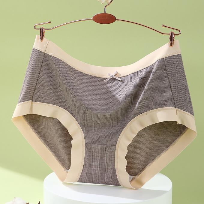 Хлопок Traceless талии оптовой девушки средний Breathable плюс нижнее белье размера 3 слоя протекает трусы женщин доказательства
