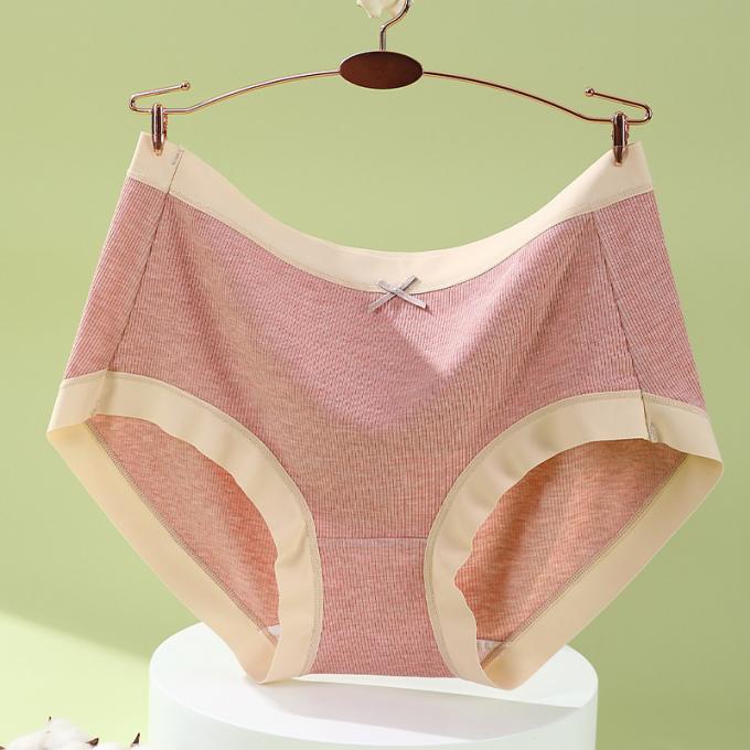 Хлопок Traceless талии оптовой девушки средний Breathable плюс нижнее белье размера 3 слоя протекает трусы женщин доказательства