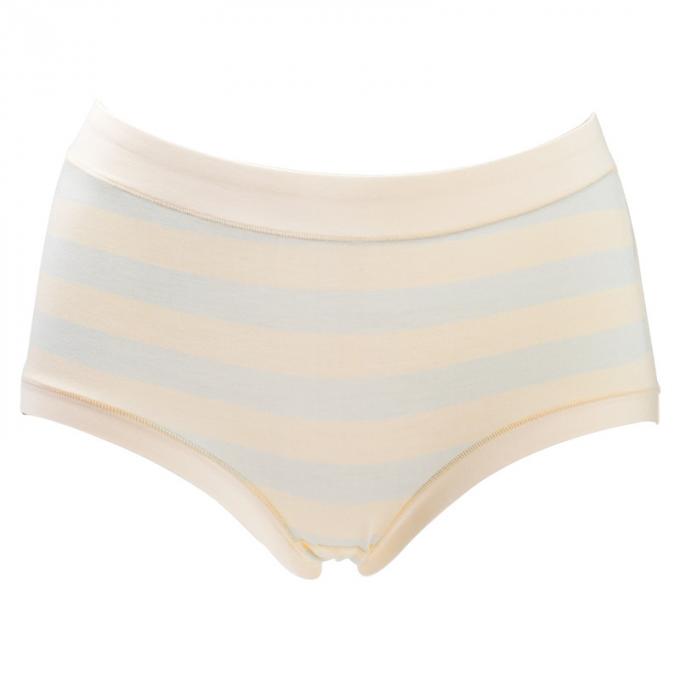 Оптовые режимные Striped трусы для Breathable японского стиля дам удобное плюс нижнее белье женщин размера
