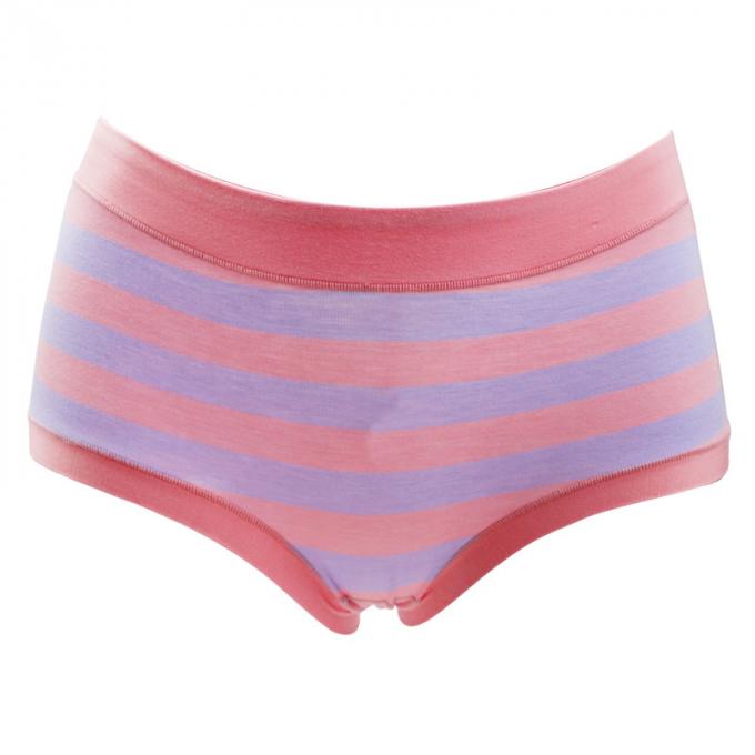 Оптовые режимные Striped трусы для Breathable японского стиля дам удобное плюс нижнее белье женщин размера