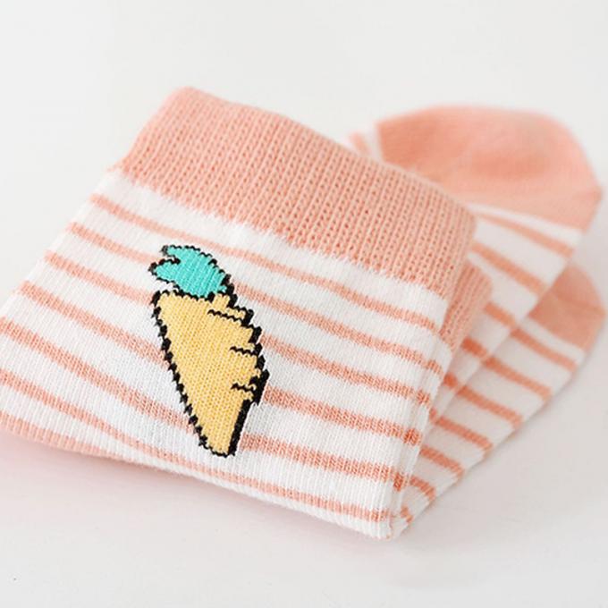 Носки младенца Newborn хлопка хлопка носков ребенка мультфильма носков младенца милого сумасшедшего смешного Newborn изготовленные на заказ