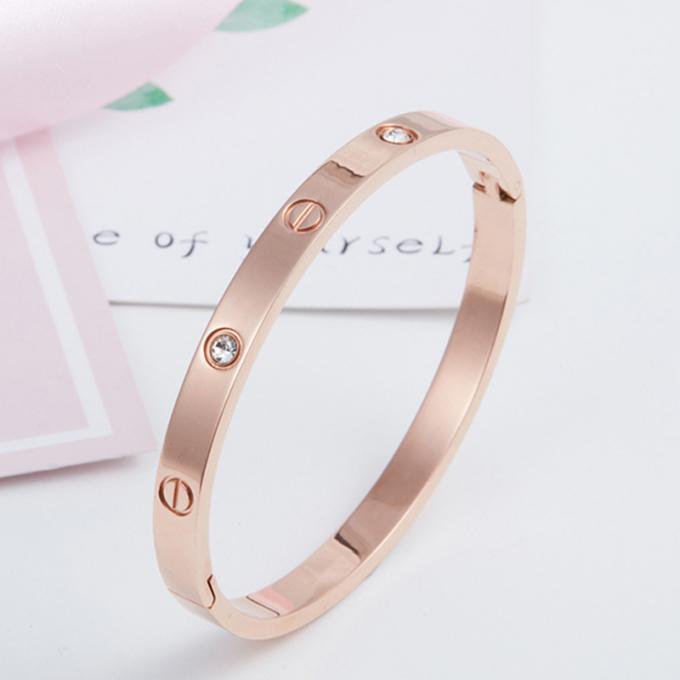 Женщин нержавеющей стали браслета Bangle женщин диаманта Hotselling Bangles браслетов шарма C-открытых