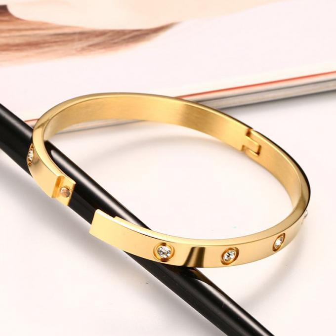 Женщин нержавеющей стали браслета Bangle женщин диаманта Hotselling Bangles браслетов шарма C-открытых