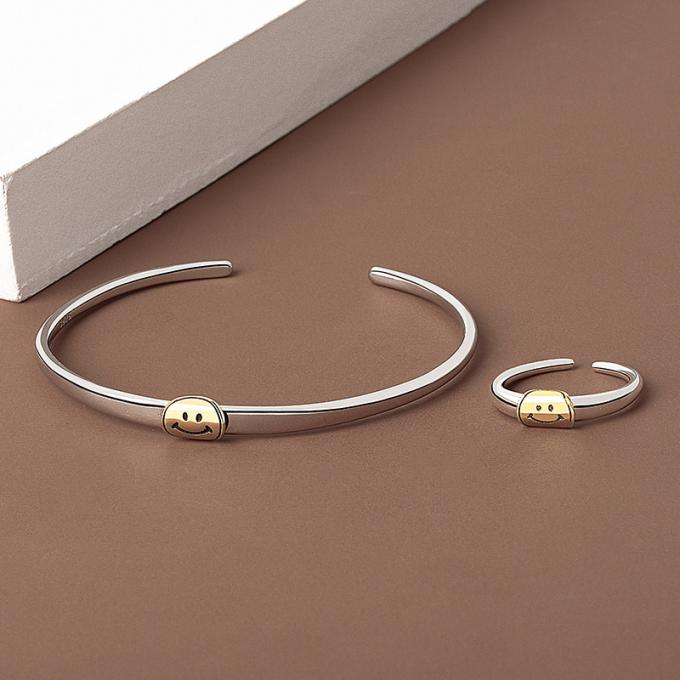 Оптовые корейские Bangles дам Bangle золота и мычка Bangae шармов Bangle кольца