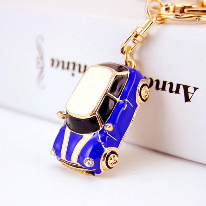 Keychains для дизайнеров Кристл металла страза мотоцикла шкентеля металла женщины логотипа ключевой цепи модельных роскошных изготовленного на заказ