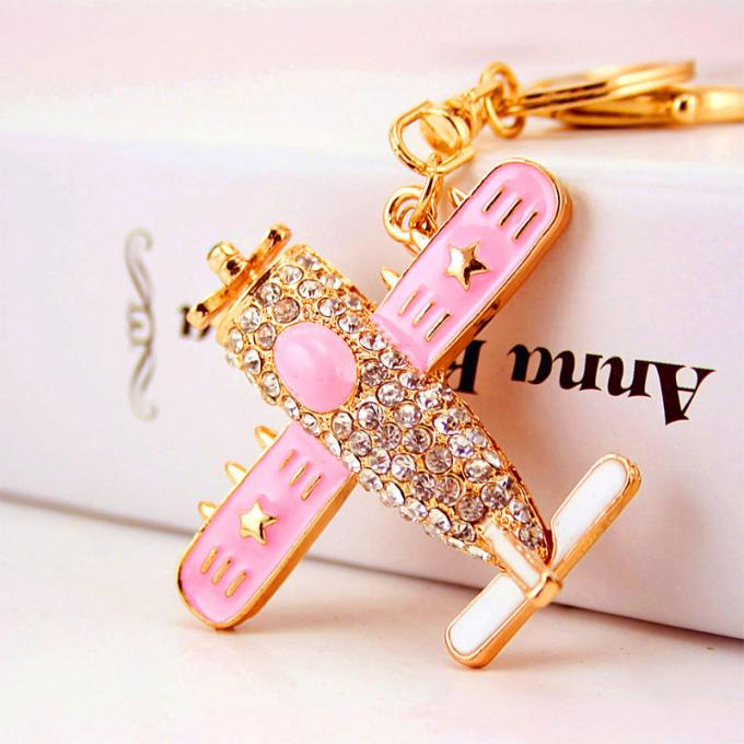 Keychains для дизайнеров Кристл металла страза мотоцикла шкентеля металла женщины логотипа ключевой цепи модельных роскошных изготовленного на заказ