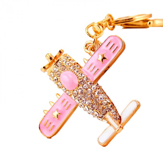 Keychains для дизайнеров Кристл металла страза мотоцикла шкентеля металла женщины логотипа ключевой цепи модельных роскошных изготовленного на заказ